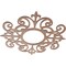 Ekena Millwork Dijon Wood Fretwork Pierced Ceiling Medallion, Wood (Paint Grade), 30"OD x 9 3/4"ID x 3/8"T CMWP30X30X0375DIMF - alternate 3